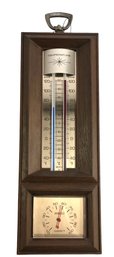 MCM Plastic Springfield Thermometer/ Humidity Indicator