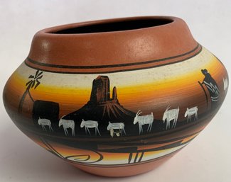 Navajo Painted Vase