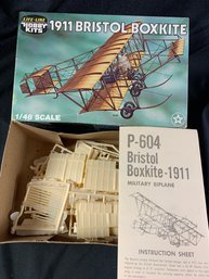 Life Like Hobby Kits 1911 Bristol Boxkite Model 1/48 Scale