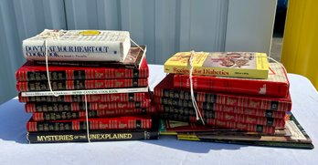 Stack Of Books Amd Magazines