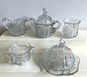 Glass 5 Piece Set Plus One