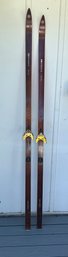 Vintage Bonna Waxless Cross Country Skis