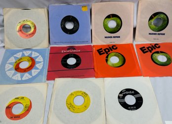 10 Vintage Beatles 45s And 1 George Harrison