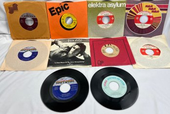 10 Vintage 45s  Monkees And More