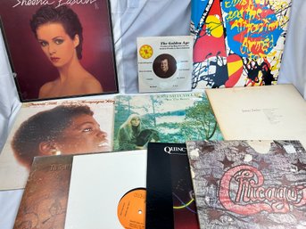 10 Vinyl Records Assorted Genres