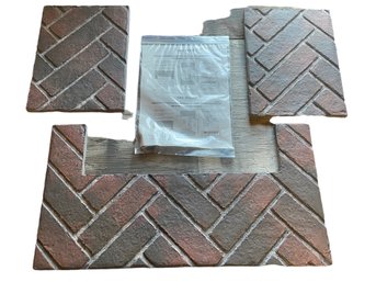 Faux Brick Panel For Gas Insert