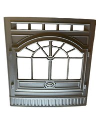 Iron Front Of Pellet Stove