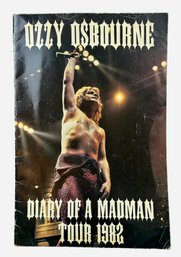 Ozzy Osbourne Diary Of A Madman Tour, 1982 Program Book