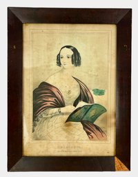 Charlotte Lithograph By N. Currier 1838-1856