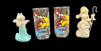 Vintage 1977 McDonalds Glasses/ Avon