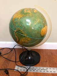 Rand McNally Light Up Globe, 1982, Made In Italy