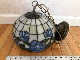 Small Hanging Tiffany Style Lamp