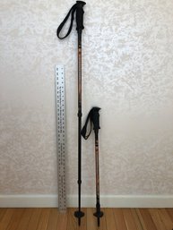Adjustable Hiking Sticks, Anti-Shock, Eastern Mountain Sports, Made In Austria, By Komperdell
