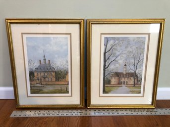 2 Williamsburg Virginia Prints