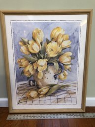 Print Of Tulips In Pitcher, 24 X 30
