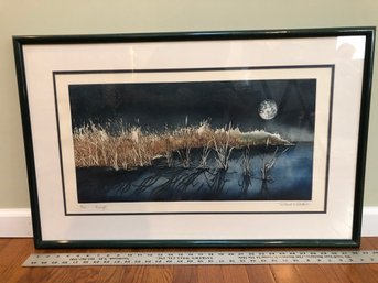 Moonlight Numbered And Signed Print, 33 X 21 1/2