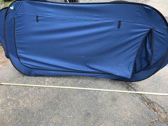 Some Type Of Pop-up Square Tent. Approximately 7 Feet Tall And 40 Inches Wide
