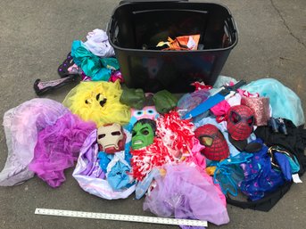 Extra Large Tote Filled With Childrens Dress Up Costumes