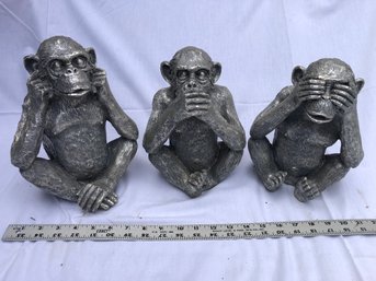 3 No Hear No Speak No See Monkeys