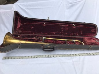 Olds Trombone With Case, As Is