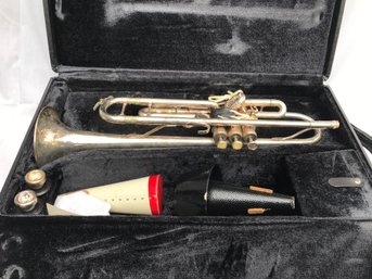 King Silver Flair Trumpet With Original Case & Mouthpiece