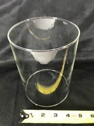 Oil Or Propane Lantern Glass Replacement, Approximately 4 5/8 Inches In Diameter 6 1/2 Inches Tall