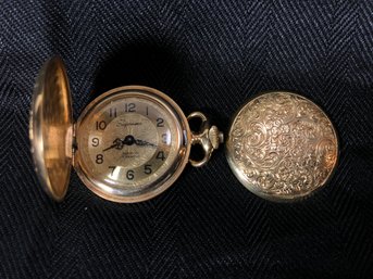 Vintage Pocket Watch, Arnex Time Company, France, 17 Jewels, Tested And Works