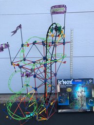 Knex Loopin Lightning Coaster, 3.5 Feet Tall, Tested And Works With Box And Directions.