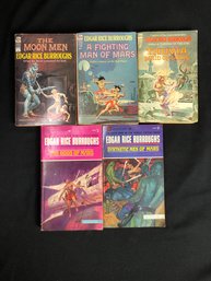 Science Fiction Books Lot B- Edgar Rice Burroughs