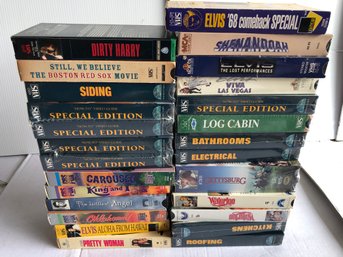 Lot Of VHS Tapes, Some Unopened