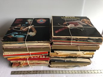 Large Lot Of Various Genre Records, As Is, See Pics