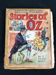Little Wizard Stories Of Oz By L. Frank Baum First Edition 1914