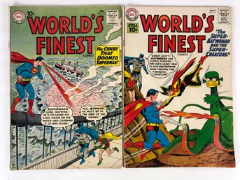 Worlds Finest Comics #115, February 1961, #117, May 1961