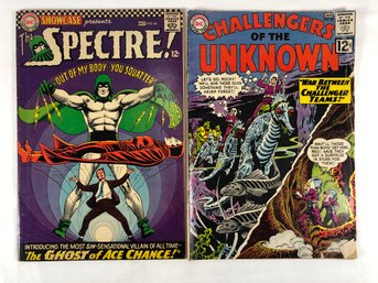 Spectre! #64, October 1966, Challengers Of The Unknown #29 January 1963