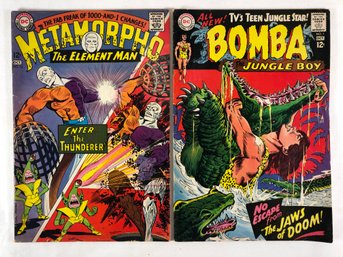 Metamorpho, #14, October 1967, Bomba, The Jungle Boy #1, October 1967