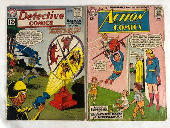 Detective Comics, #305 July 1962, Action Comics #299, April 1963