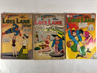 Lois Lane #12 October 1959, #26, July 1961,#87, October 1968
