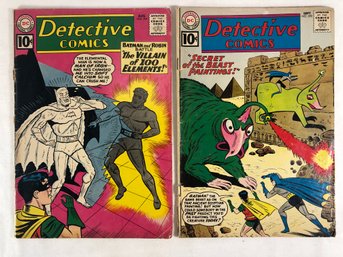 Detective Comics, #294 August 1961, #295, September 1961
