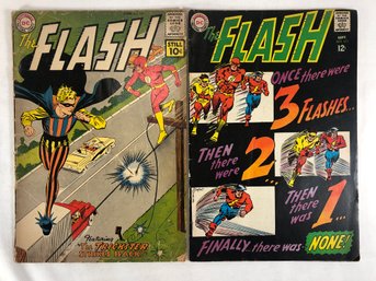 The Flash #121, June 1961, #173, September 1967