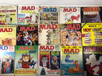 15 Mad Magazines From The 1980s To Early 90s, See Pics