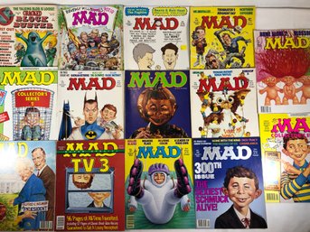 14 Mad Magazines From The 1980s To Early 90s, See Pics