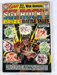Sergeant Rocks Prize, Battle Tales,  Giant 80 Page War Annual, Winter, 1964
