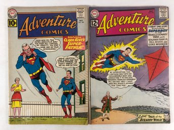 Adventure Comics, #289, October 1961, #296, May 1962