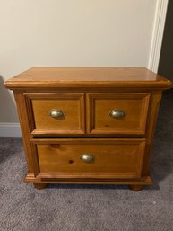 Two  Drawer Nightstand