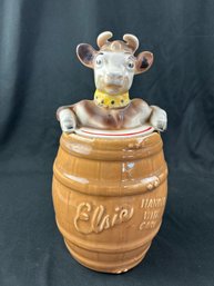 1940s Elsie The Cow Cookie Jar As Is