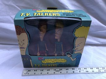 Beavis And Butthead TV Talkers, Untested.  Piece, Unglued, Untested, Takes Batteries.