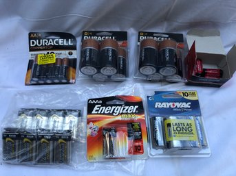 Lot Of Various Batteries, Some Out Of Date