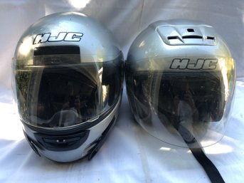 2 HJC Cycle Helmets, Well Used