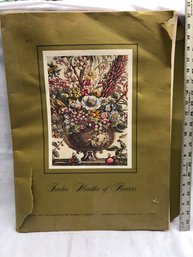 Robert Furber 12 Months Of Flowers Complete Set With Cover 1964 Penn Prints