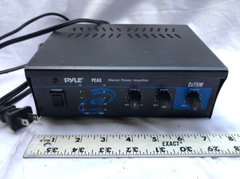 Pyle PCA3 Stereo, Power, Amplifier, Untested